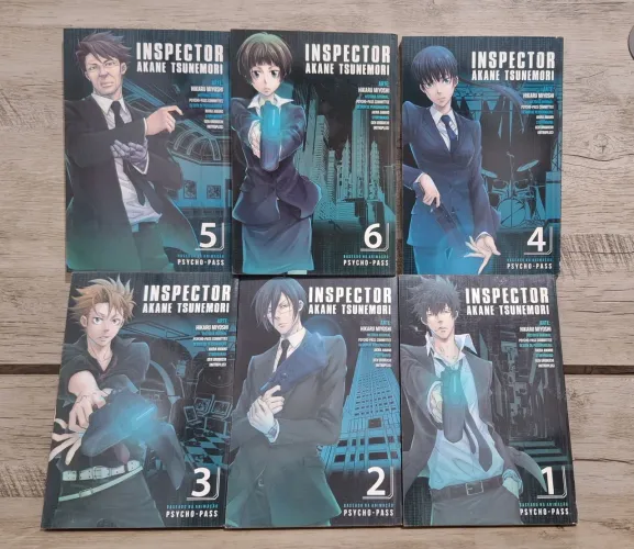 Mangá - Psycho Pass 1 ao 6
