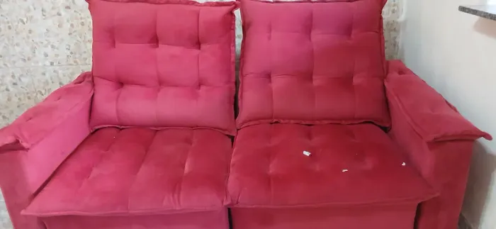 Sofa retrátil 2 lugares