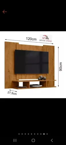 Painel para TV com nicho