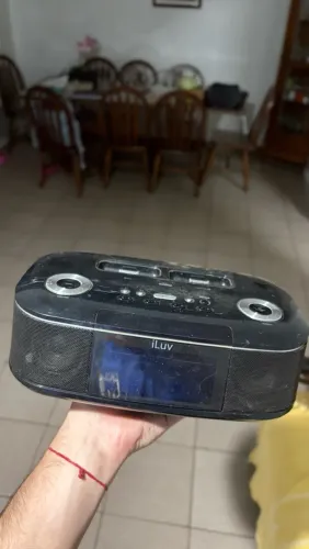 rádio relógio iLuv iMM173-01 (Hi-Fi Dual Alarm Clock