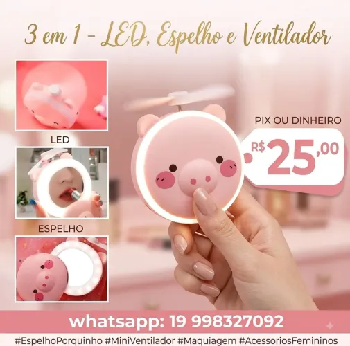 Espelho maquiagem