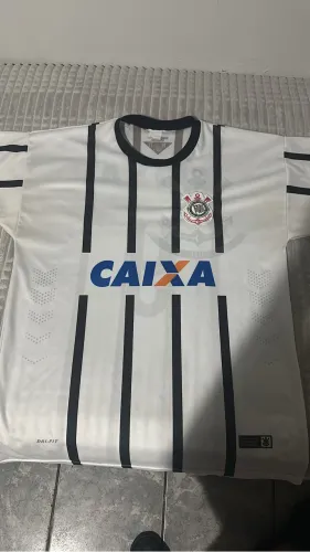 Camiseta Corinthians Nike 2018/2019 Branca Tam GG