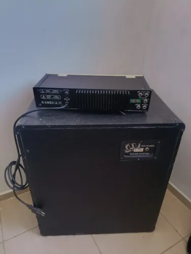 Amplificador Meteoro Combo Caixa 4 Falantes de 10" Cabeçote 400MB