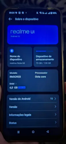 Realme Note 60 