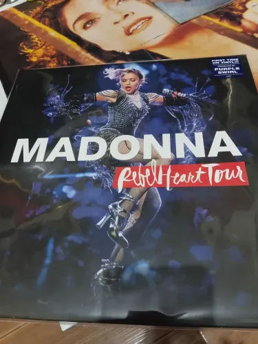 Madonna lp vinil duplo Rebel HeartbTour,abertk para conferência, novinhos