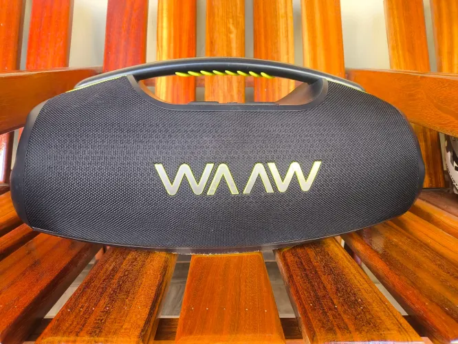 CAIXA DE SOM BLUETOOTH WAAW - POUCO USO