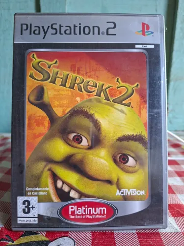 jogo Shrek 2 (Edição Platinum) para o PlayStation 2 original sistema europeu PAL