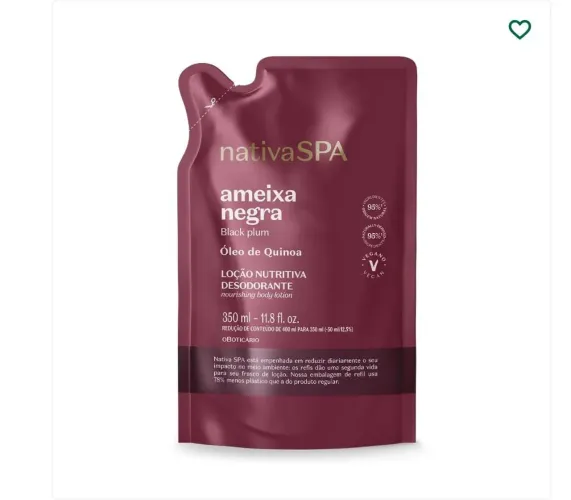 Refil ameixa negra Oboticario 