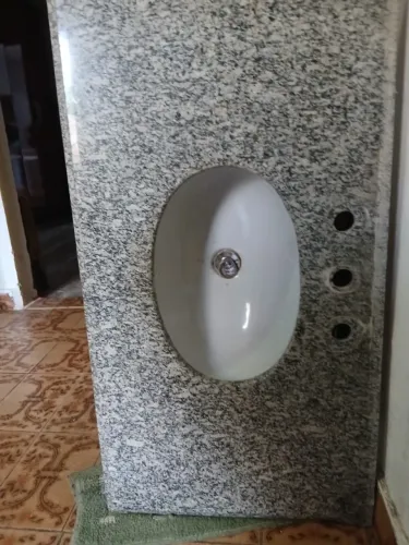 Pia e  Gabinete Banheiro 
