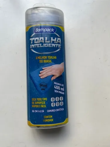 Toalha Inteligente Absorve 400ml sem pingar 