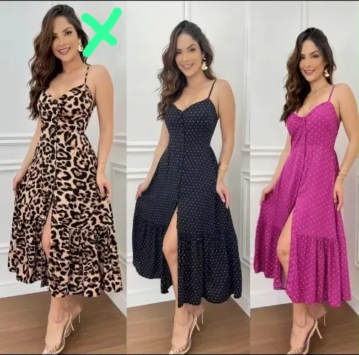 Vestido oncinha