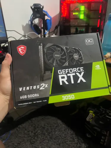 RTX 3050 6gb Caixa+NFC+Garantia