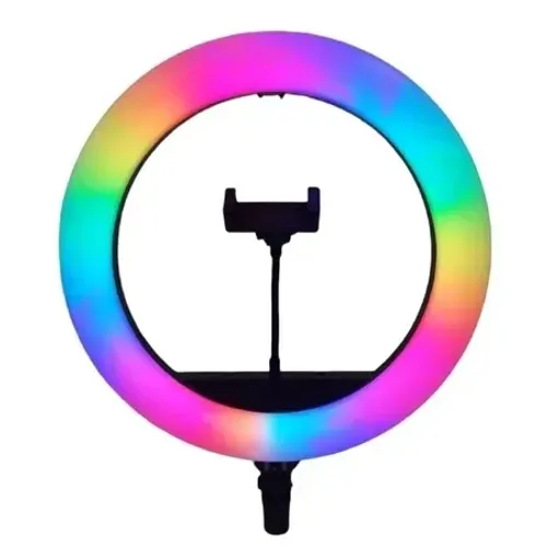 Kit Webcam + Ring Light + Mouse Gamer Redragon