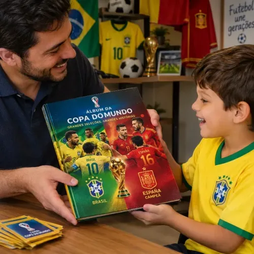 Álbum e Figurinhas da Copa 2026 -  Presentão para o Dia das crianças ! 