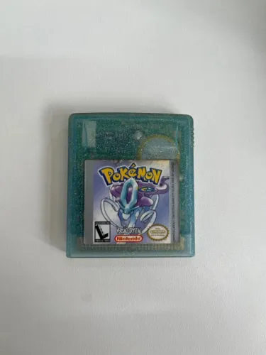 JOGO POKÉMON VERSÃO CRYSTAL SEMINOVO - GBC
