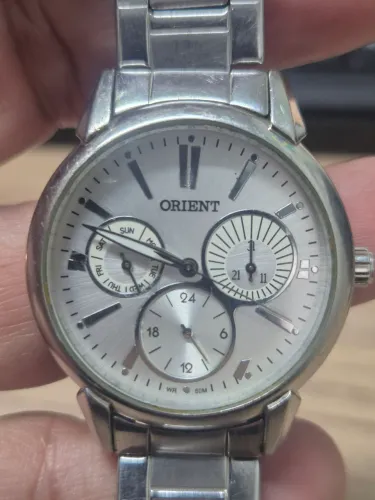 Relógio ORIENT MULTIFUNÇÕES À QUARTZ - FUNCIONANDO PERFEITAMENTE