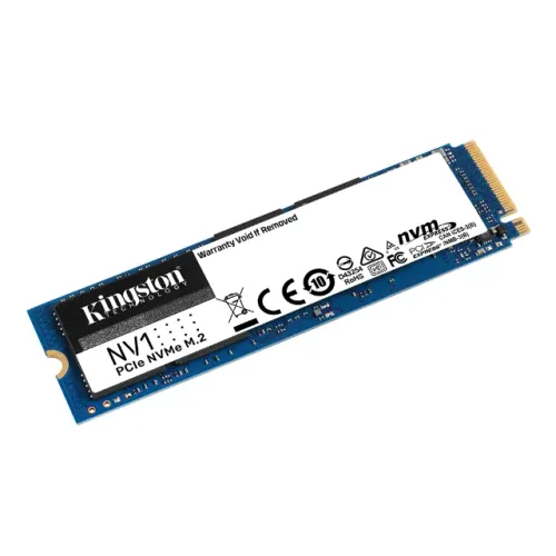 SSD 500 GB Kingston NV1, M.2 2280 NVMe, Leitura: 2100MB/s e Gravação: 1700MB/s - SNVS/500G