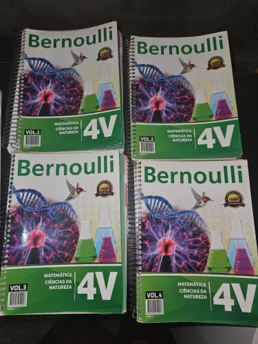 Coleção Bernoulli 4V ? Livros Volumes 1 a 4 ? Ensino Médio