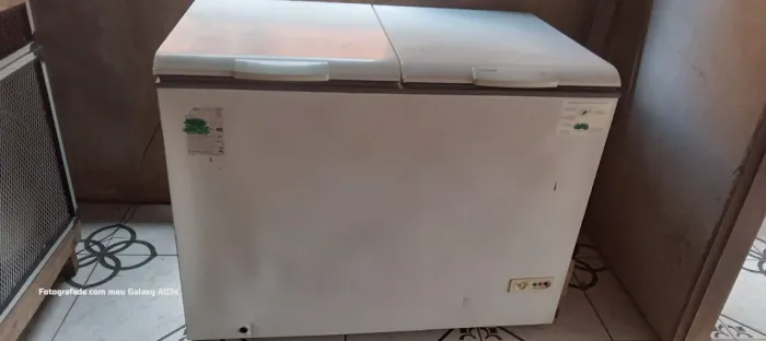 Freezer falta o gás