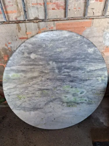 Pedra de mesa de mármore pequeno