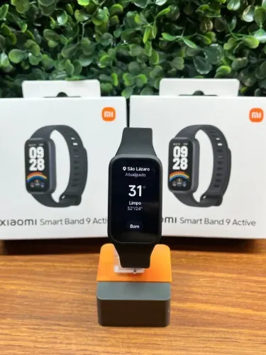 Relógio smartwatch Xiaomi Mi Band 9 Active lançamento novo lacrado 