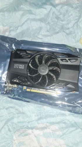 Placa de Vídeo NVIDIA GeForce GTX 1650 4GB GDDR5 - Usada, Funcionando Perfeitamente