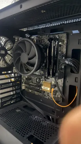 Kit upgrade placa mae + memória ram + processador com cololer