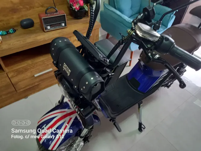Vendo moto eletrica harlley 16 fan nova comprada a 3 meses usada uma única vez