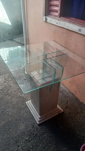 Mesa de vidro 