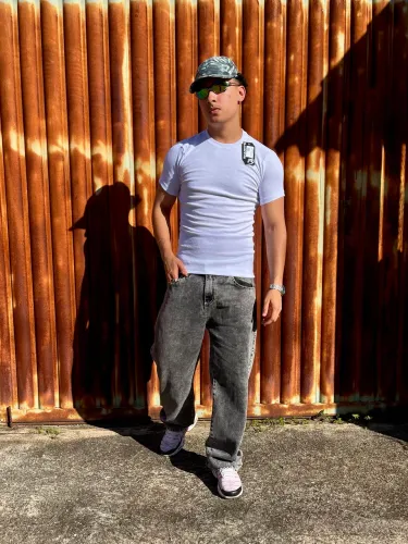 Camiseta Canelada Americana