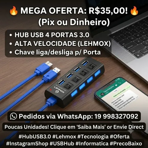 Hub 4 portas