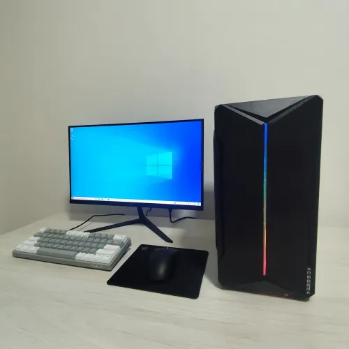 PC i3 6100 | 8GB RAM | SSD 120GB + HD 500GB | Monitor