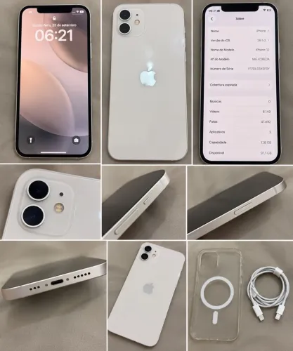 ? iPhone 12 128 GB - Branco