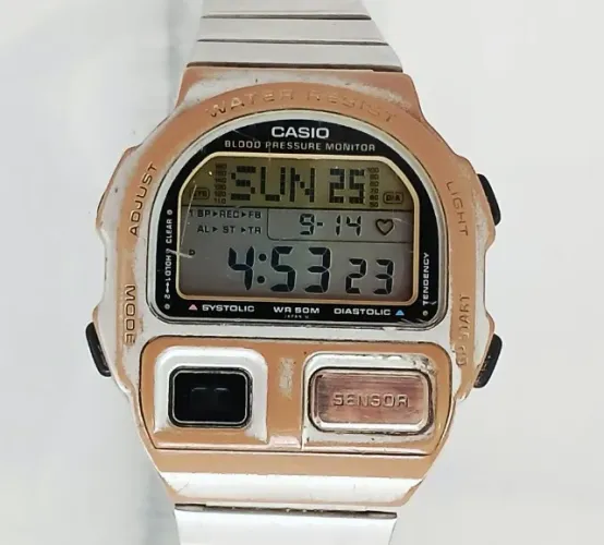 Casio Antigo BP-100 Monitor Cardíaco - Não é Suunto Polar Seiko Citizen Orient Lorus Timex