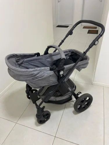 Carrinho de Bebê com Bebê Conforto Cosco Kids Poppy Duo 0 a 22kg