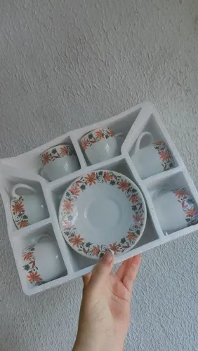 Xícara em cerâmica 100ml 12 peças