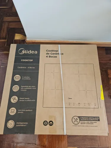 Cooktop Elétrico Midea NOVO