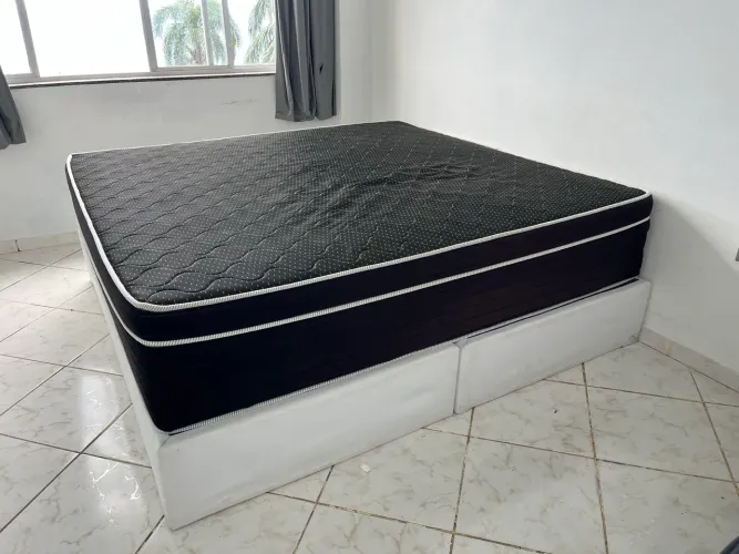Cama Box Super King Ortobom 