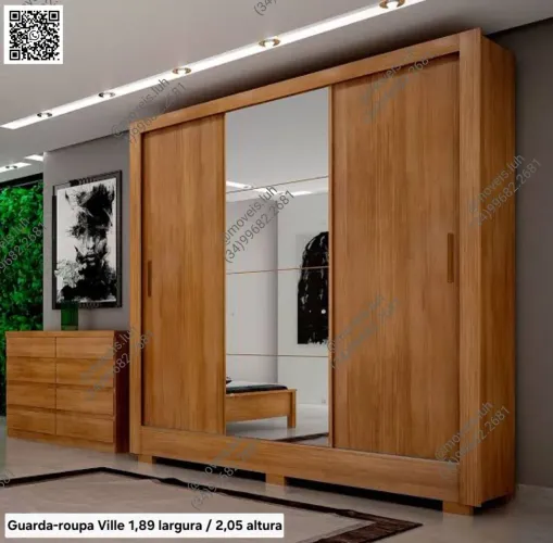 Guarda-roupa novo $ 1.499,00 a vista 12x 142,62<br>?Parcelado: 12x de R$ 114,07 no cartão.<br>