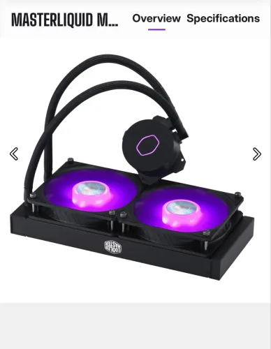 Water Cooler Cooler Master MASTERLIQUID ML240L V2 RGB 240mm