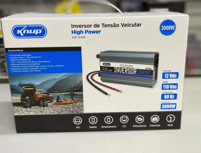 Inversor 3000w 12 pra 110