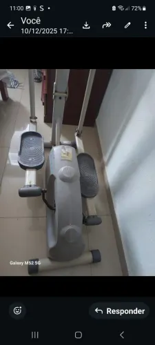 Aparelho de ginástica elíptico original caloi 