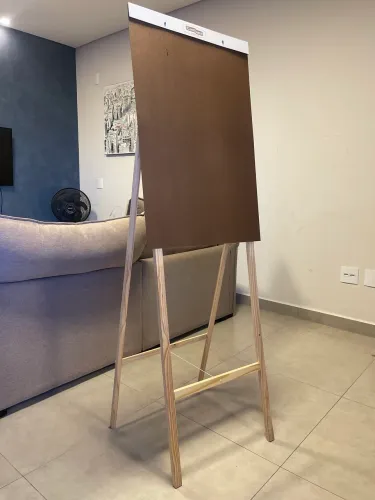 Cavalete Flip Chart de Madeira