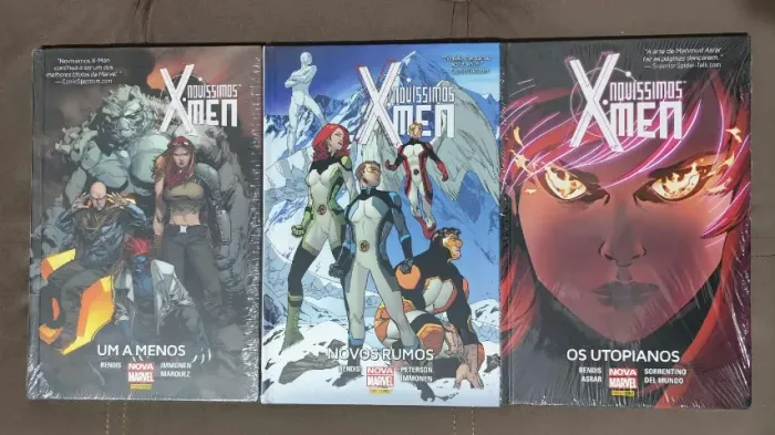 X-Men Novos Rumos + Os Utopianos + Um a Menos