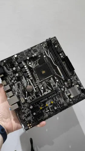 Placa Mãe Asus Prime A320M-K AM4 c/ Espelho - LEIA A DESCRIÇÃO