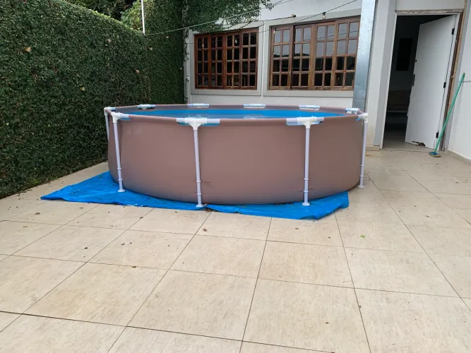 Piscina Bestway 5000 litros e Aquecedor De Piscina Completo 8.000w Até 20.000 litros