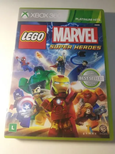 Jogo Lego Marvel Super Heroes 1 Xbox 360 original
