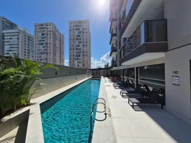 Praia de Itaparica Apartamento 3 Quartos (2 Suítes) para Comprar na Segunda Quadra do Mar