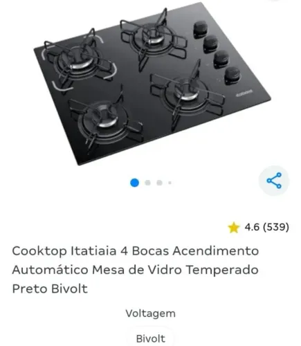 Cooktop