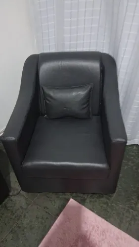 Utensílios de salão de beleza poltrona para sala de espera 